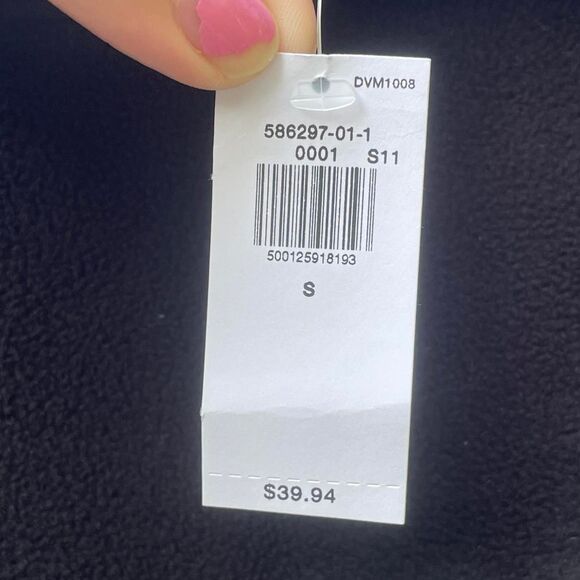 NWT Fleece Thick Black Old Navy Hoodie - Picture 4 of 6